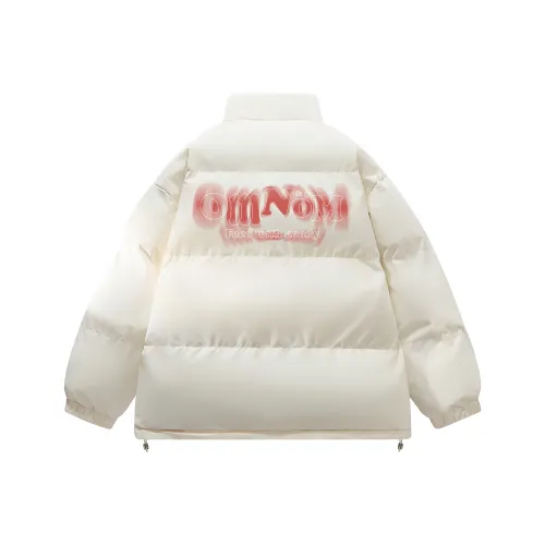 OM NOM Унисекс Объемные куртки (пуховики)