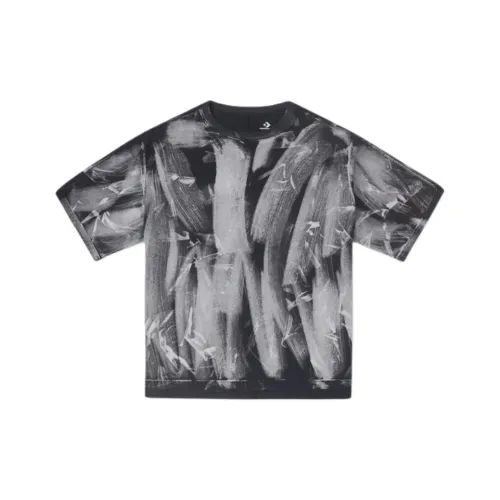 Конверс Черная Унисекс Футболка