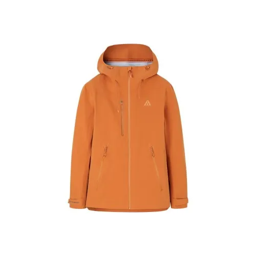 ANTA Ветрозащитная ветровка унисекс янтарно-желтая