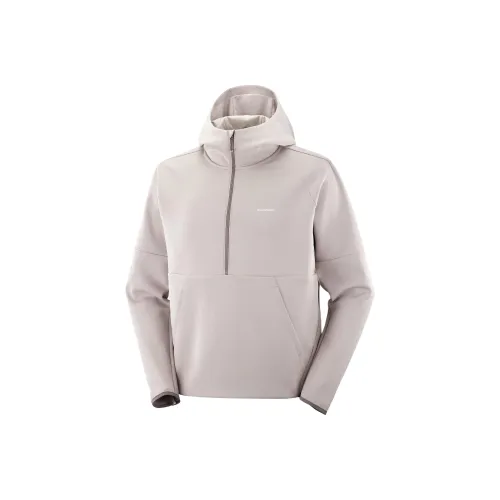 SALOMON Толстовка Мужская Пыльно-Розовая