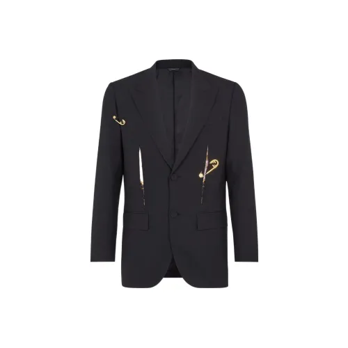 FENDI X VERSACE Черные Мужские Деловые Костюмы