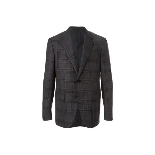 Zegna Бизнес-костюм Куртка Мужская Серого цвета