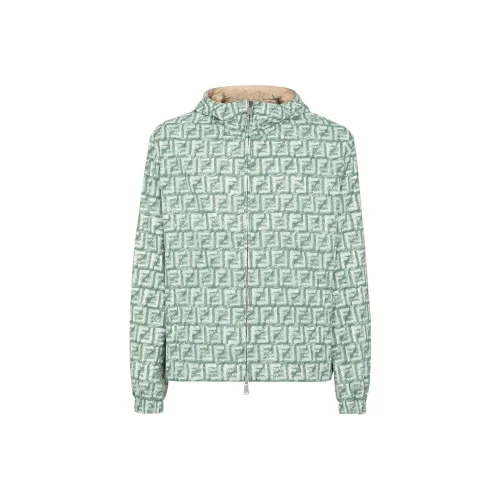 FENDI Куртки и Пальто Мужской Зеленый