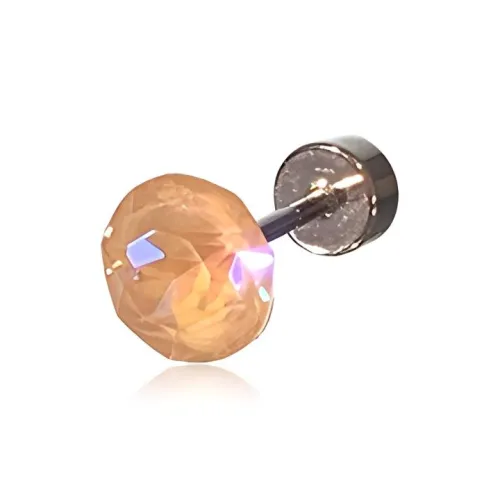 KwOnline Титановые и стальные серьги-гвоздики унисекс