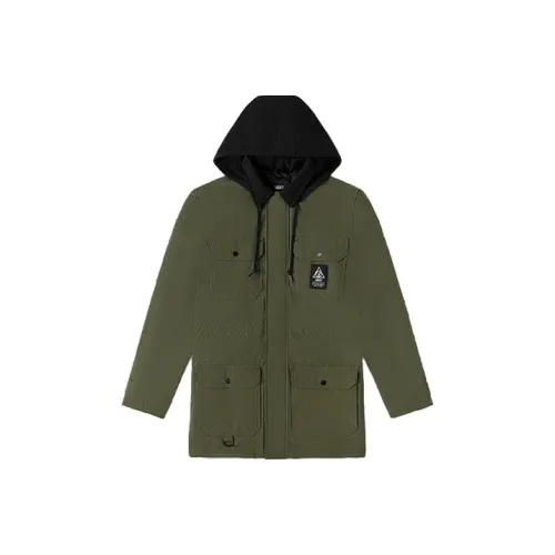 Vans Пуховая куртка Мужская Армейский зеленый