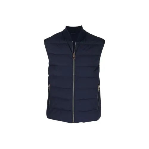 Paul Smith Темно-синий Мужской Пуховый жилет