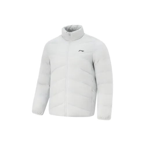 LINING Fitness Series Пуховик Мужской Drop Water Серый