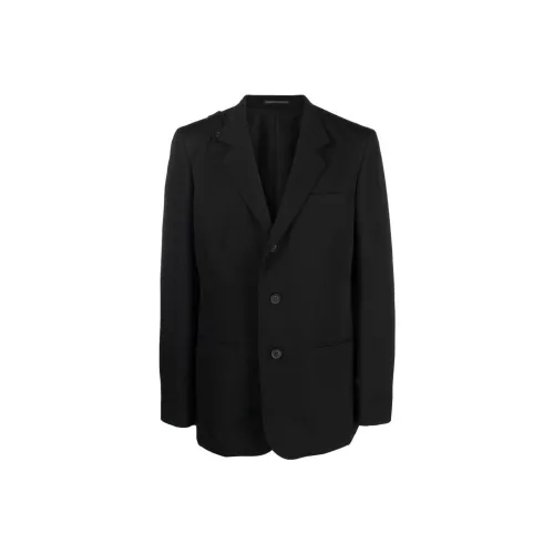 Yohji Yamamoto Черные Мужские Деловые Костюмы