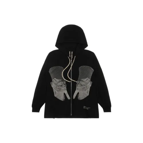 RICK OWENS совместный бренд Черные Мужские Куртки