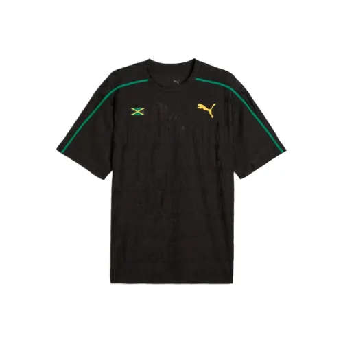 PUMA x JAMAICA Ceremony Tee Унисекс Т-рубашка Черная