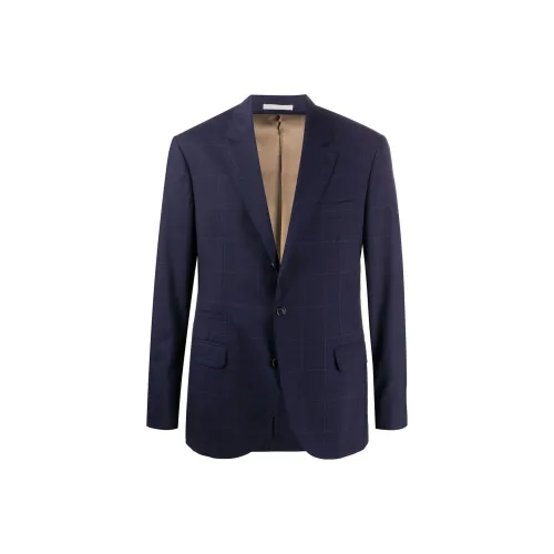 BRUNELLO CUCINELLI Бизнес-костюм Пальто Мужской Синий