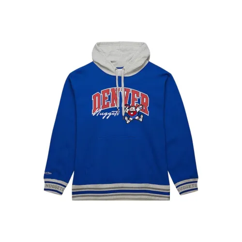 MITCHELL NESS X NBA Denver Nuggets Толстовка Мужская Королевский Синий