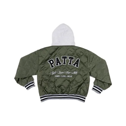 PATTA Зеленая Унисекс Куртка