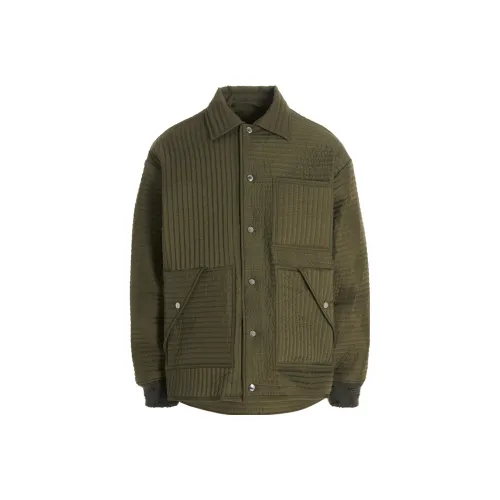 KHRISJOY Зеленый Мужской Куртки