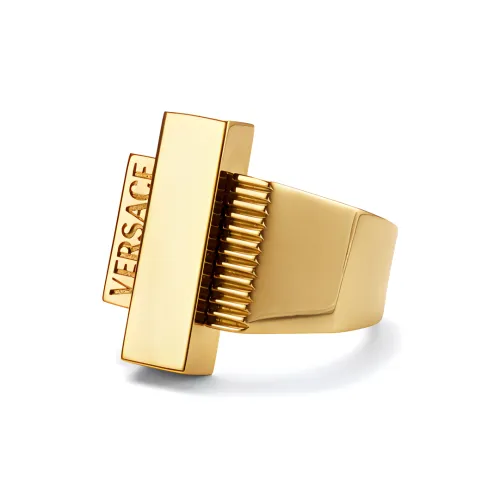 VERSACE Металлические кольца золотые женские