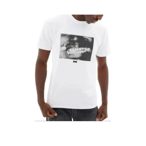 Nahmias Белая Мужская T-Рубашка