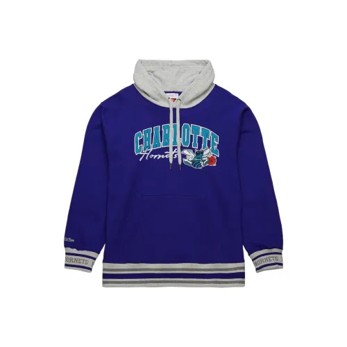 MITCHELL NESS X NBA Charlotte Hornets Толстовка Мужская Синяя