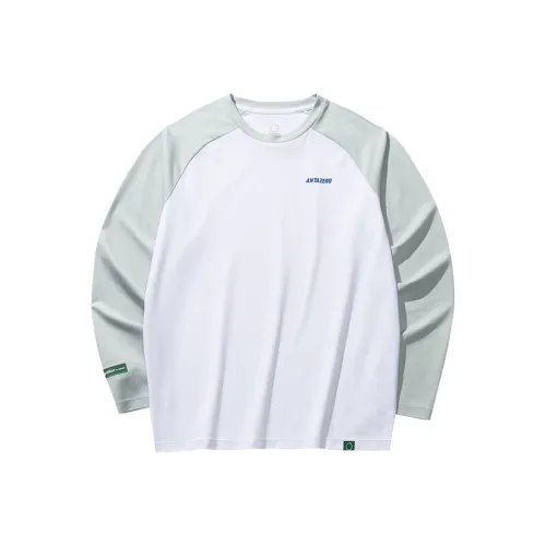 ANTA Outdoor Collection Трикотаж Унисекс Снежно-белый Песочно-синий