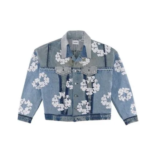 Denim Tears Denim Tears X READYMADE Co Branded SERIES Синий Унисекс Джинсовые куртки