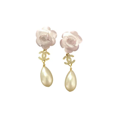 Серьги CHANEL Розовые Женские