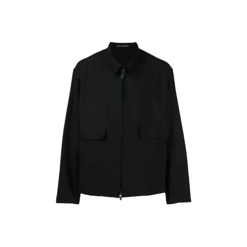 Yohji Yamamoto Черные Мужские Куртки