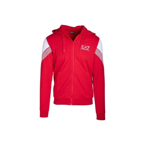 EMPORIO ARMANI EA7 Куртки и Пальто Мужской Красный