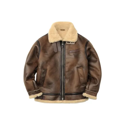 AKCLUB Хлопковый пуховик Мужской Коричневый