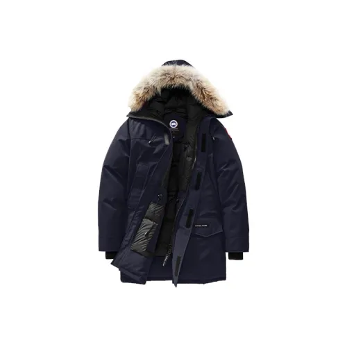 Canada Goose пуховик PARKA пальто зимний мужской морской синий