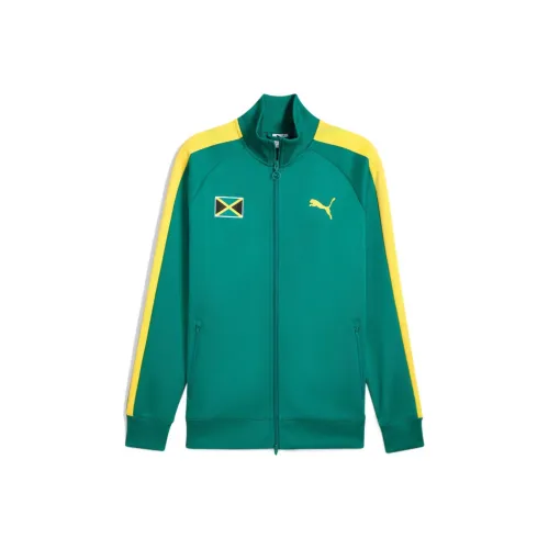 PUMA x JAMAICA T7 Always On Куртка Мужская Зеленая