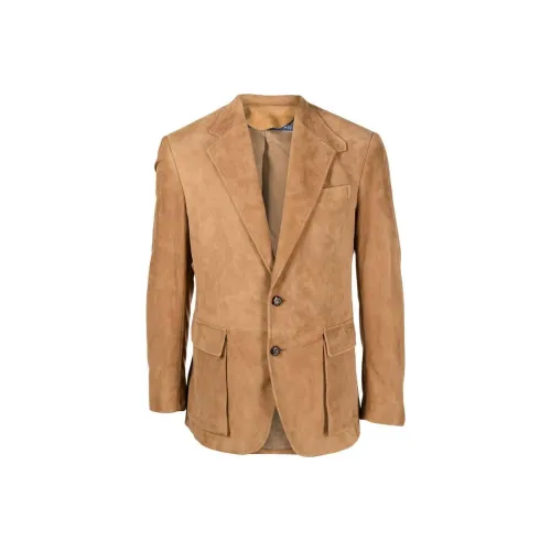 Polo Ralph Lauren SS22 Бизнес-костюм Пальто Мужской Верблюжий Коричневый