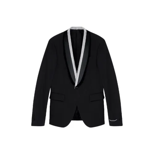 VERSACE Черные Мужские Деловые Костюмы