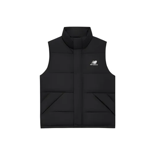 New Balance Черный Мужской Пуховый жилет