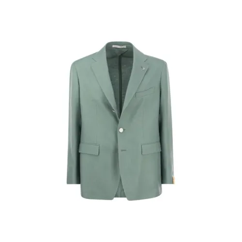 Tagliatore Бирюзовый Мужской Деловой Костюм