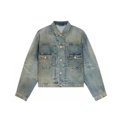 KENZO Синий Мужской Джинсовые Куртки