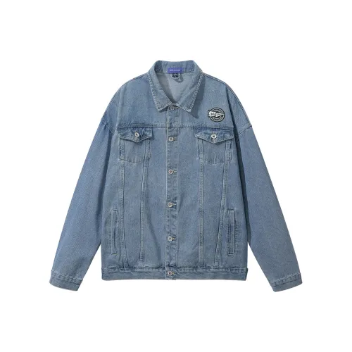 Unite Life HOODS Denim Jacket Unisex Blue Унитед Лайф HOODS Деним Куртка Унисекс Синий