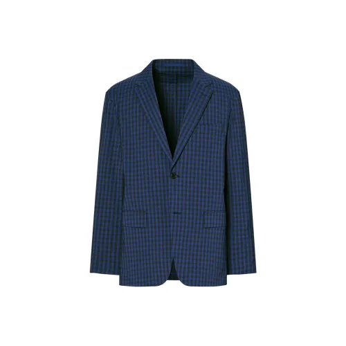 UNIQLO x MARNI Бизнес-костюм Куртка Унисекс Морской синий