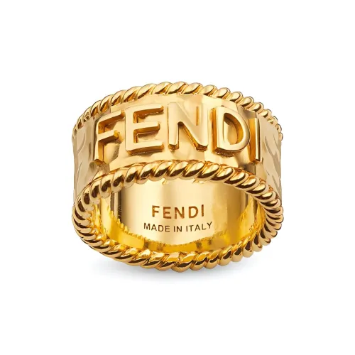 FENDI Медные Кольца Золотой Унисекс