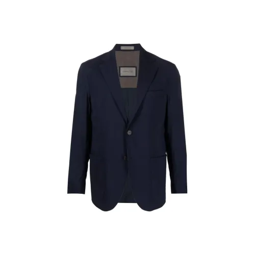 CORNELIANI Бизнес-костюм Пальто Мужской Морской Синий