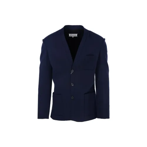 Maison Margiela Бизнес-костюм мужской синий