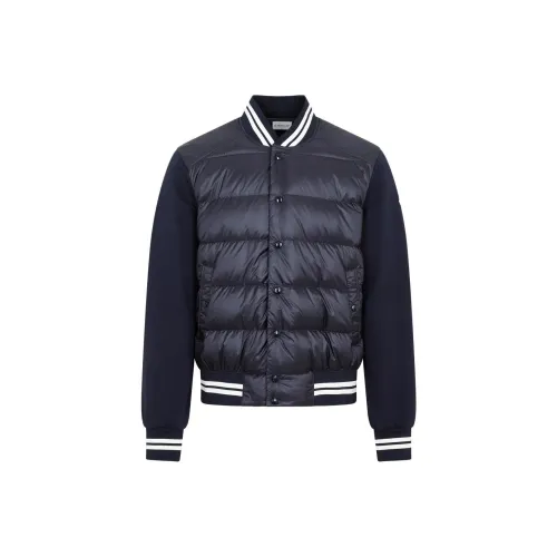 Moncler Пуховик Мужской Navy Синий