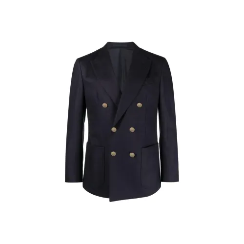 Eleventy FIRSTCLASS Made IN Italy Бизнес Костюм Пальто Мужской Морской Синий