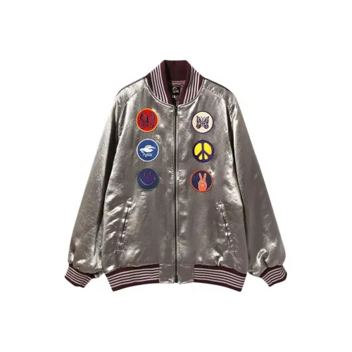 Needles Collaboration Серые Мужские Куртки