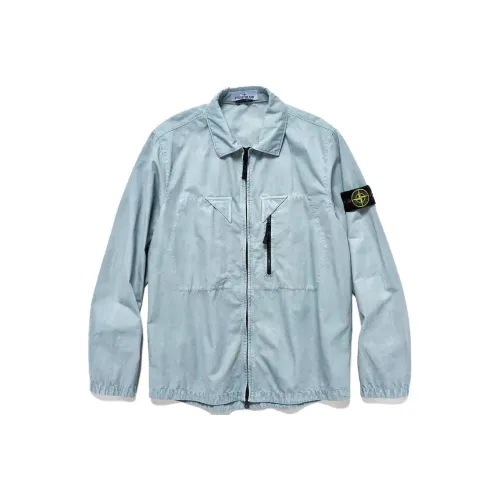 STONE ISLAND SS23 Светло-синий Унисекс Куртки