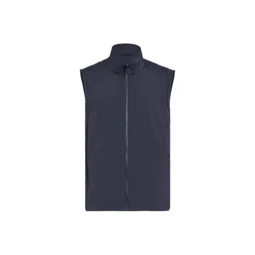 Ermenegildo Zegna Мужские жилеты морского синего цвета
