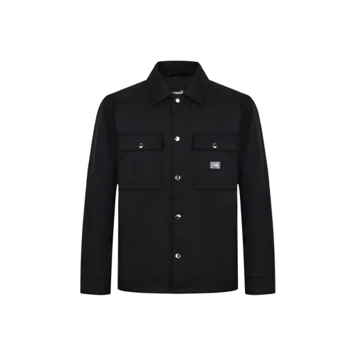 Cavalli Class Черные Мужские Куртки