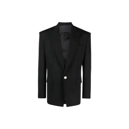 BALMAIN Черные Мужские Деловые Костюмы