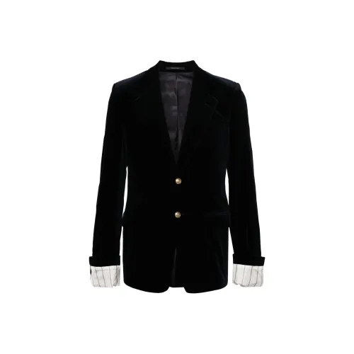 GUCCI Синий Мужской Деловой костюм