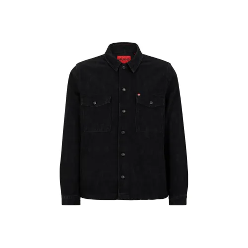 HUGO BOSS Denim Jacket Men's Black