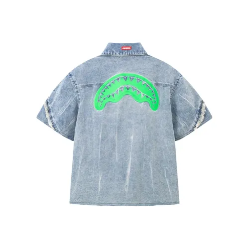 SPRAYGROUND Джинсовый синий Унисекс Джинсовые куртки