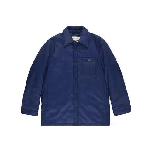 Alexander McQueen SS24 Куртки и Пальто Мужской Индиго